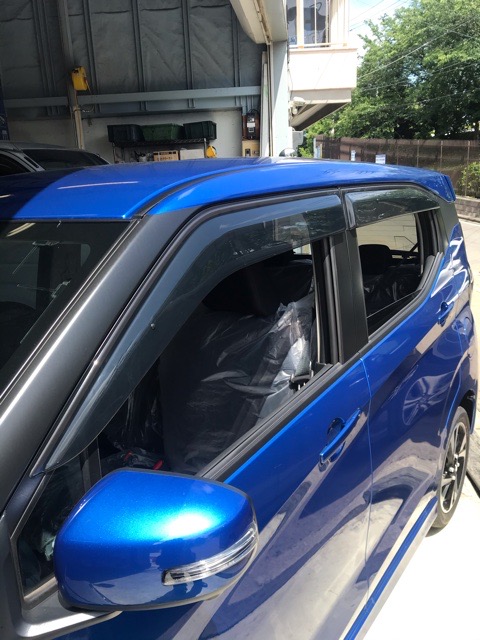 デイズ サイドバイザー取り付け 輸入車販売 Zamtech ザムテック